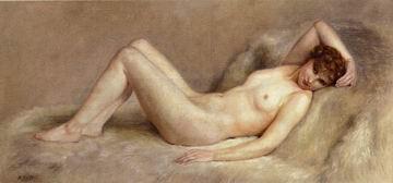 unknow artist Sexy body, female nudes, classical nudes 88 China oil painting art